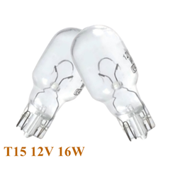 [Kksolutions] ไฟท้าย/ไฟเลี้ยว BRAKE BULB T15 12V 16W A2010160670 รถยนต์, รถจักรยานยนต์ สีขาว คุณภาพสูง ใหม่เอี่ยม